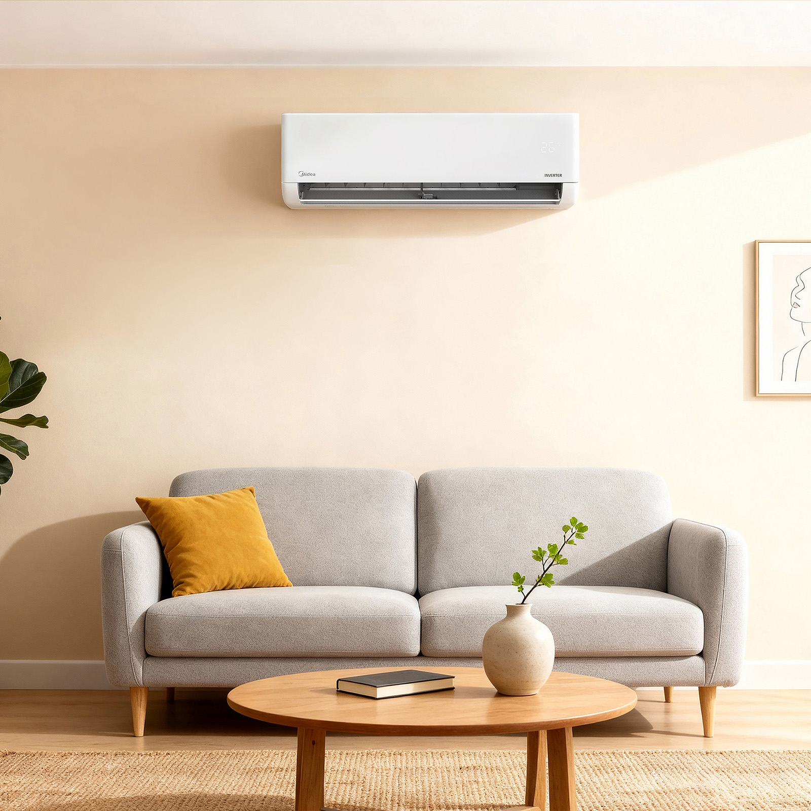 Ar Condicionado Split Midea Inverter Airvolution Lite 18000 Btu/H Frio 42Ebvca18M5/38Tbvca18M5 - 220V 2